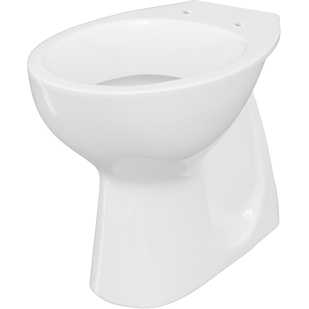 Vas WC CERSANIT President 10 K08-066-PT, ceramica, evacuare orizontala, 36 x 49.5 x 39.5 cm, alb