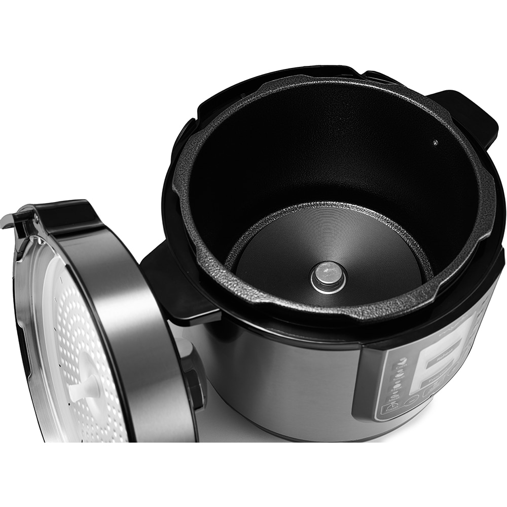 Multicooker MYRIA MY4450, 6l, 1000W, 14 programe, argintiu-negru