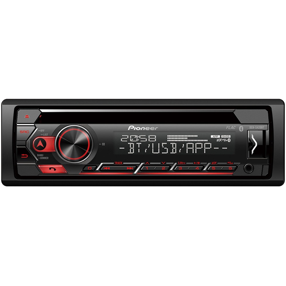 Player auto PIONEER DEH-S420BT, 4 x 50W, Bluetooth, USB, CD