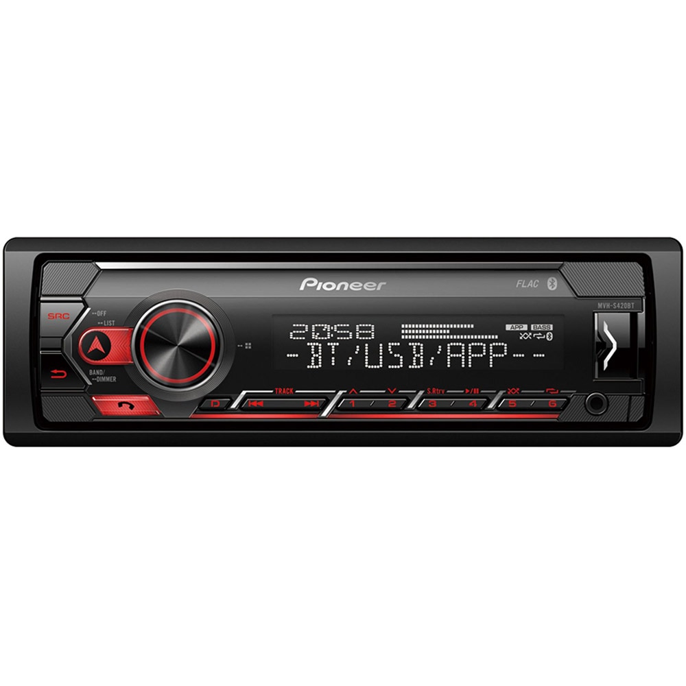Player auto PIONEER MVH-S420BT, 4 x 50W, Bluetooth, USB