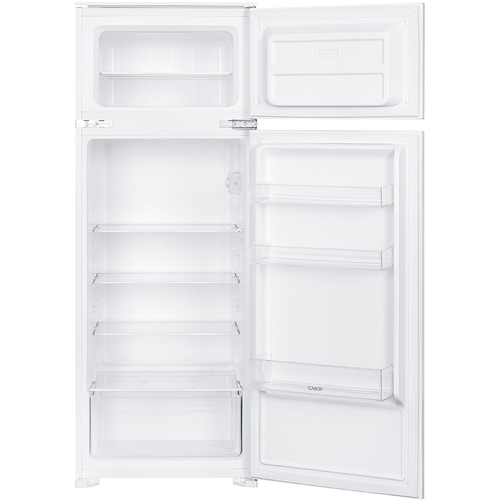Frigider incorporabil cu doua usi CANDY CFBD 2450/2EH, 205 l, H 145 cm, Clasa E