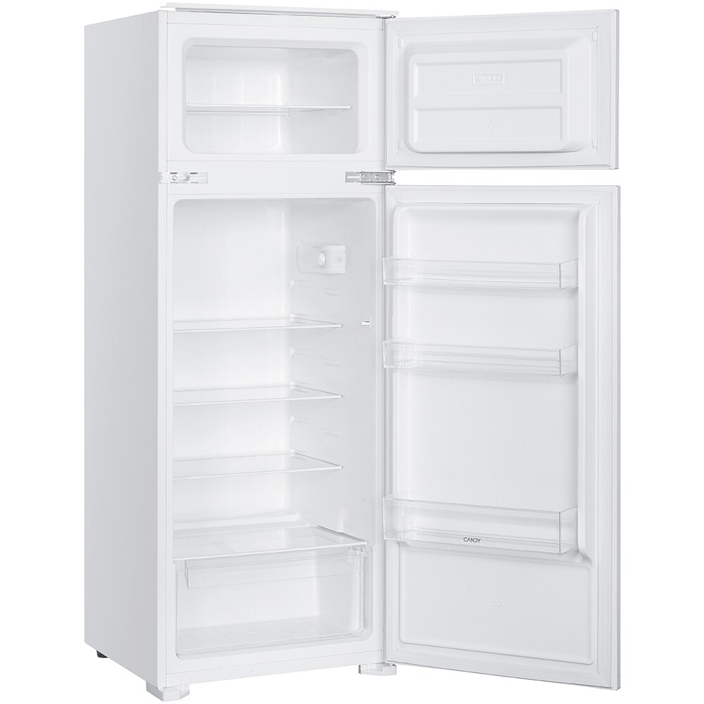 Frigider incorporabil cu doua usi CANDY CFBD 2450/2EH, 205 l, H 145 cm, Clasa E