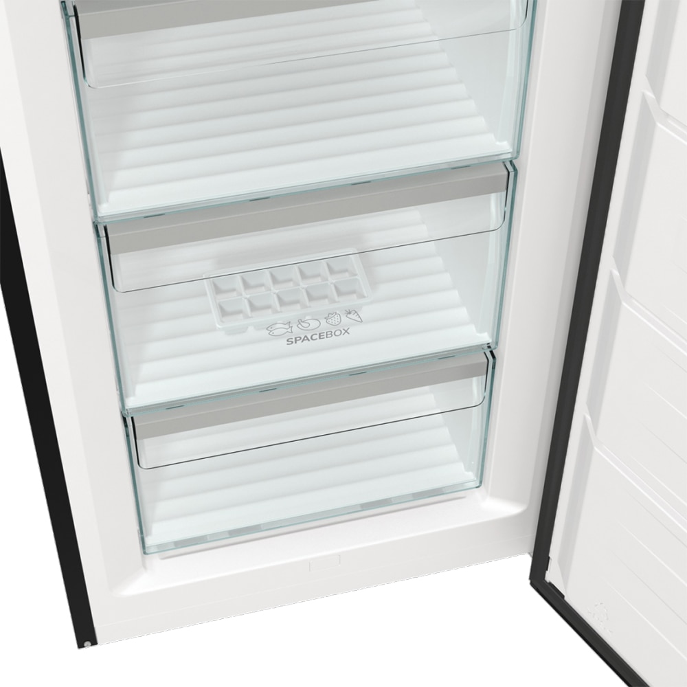 Congelator GORENJE FN619EABK6, No Frost, 280 l, H 185 cm, Clasa E, negru