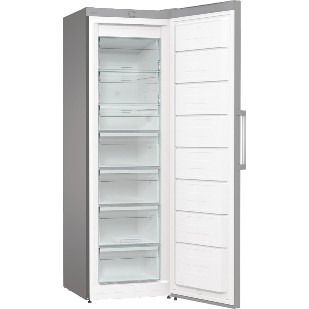 Congelator GORENJE FN619EES5, No Frost, 280 l, H 185 cm, Clasa E, argintiu