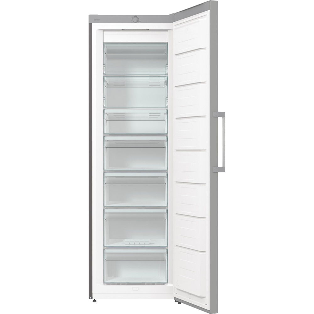 Congelator GORENJE FN619EES5, No Frost, 280 l, H 185 cm, Clasa E, argintiu