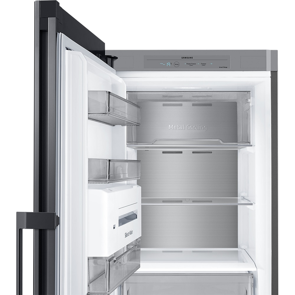 Congelator SAMSUNG RZ32C76CE22/EF, Bespoke, No Frost, 323 l, H 186 cm, Clasa E, All-Around Cooling, negru