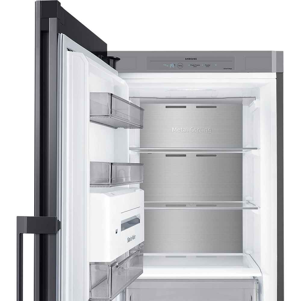 Congelator SAMSUNG RZ32C76CE22/EF, Bespoke, No Frost, 323 l, H 186 cm, Clasa E, All-Around Cooling, negru