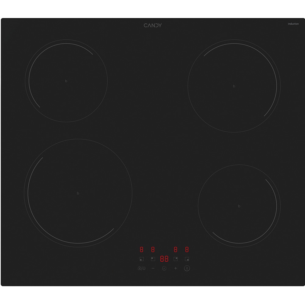 Plita incorporabila CANDY CI642CBB/1, Inductie, 4 arzatoare, Touch control, negru