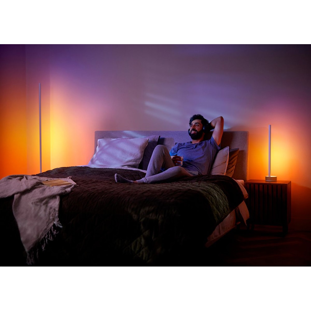 Lampa inteligenta PHILIPS Hue Gradient Signe 8719514433465, lumina RGB, 11.8W, alb