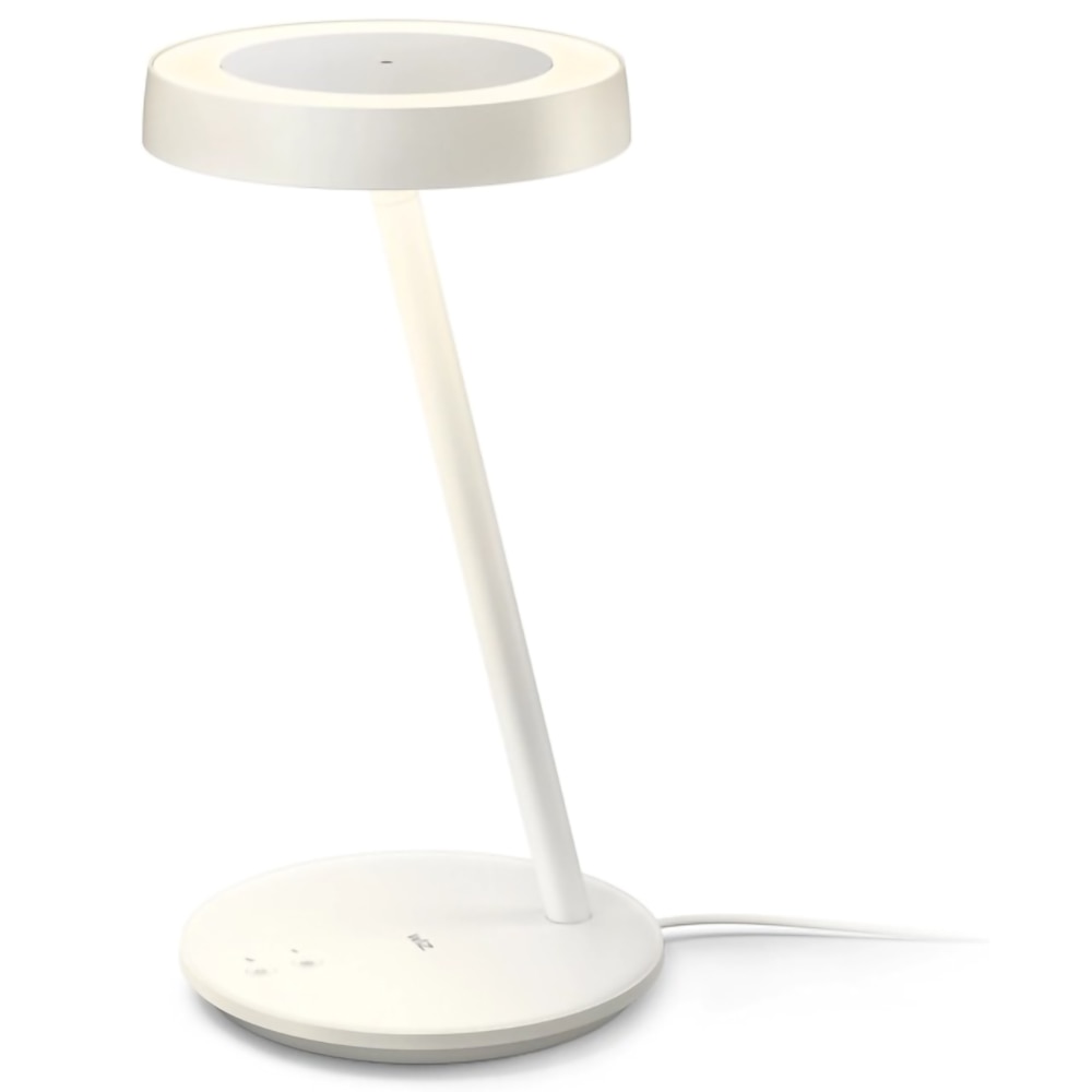 Lampa de birou LED WIZ 8720169072695, 10W, 600lm, Wi-Fi, lumina RGB, alb