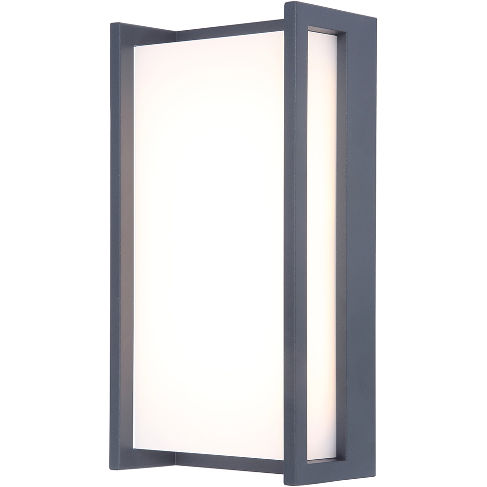Aplica de exterior LUTEC LTC-5193001118, LED, 17.3W, 1100lm, gri inchis