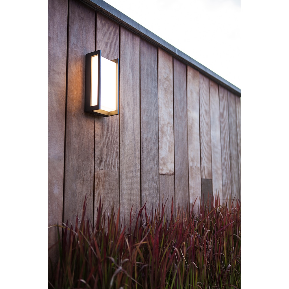 Aplica de exterior LUTEC LTC-5193001118, LED, 17.3W, 1100lm, gri inchis