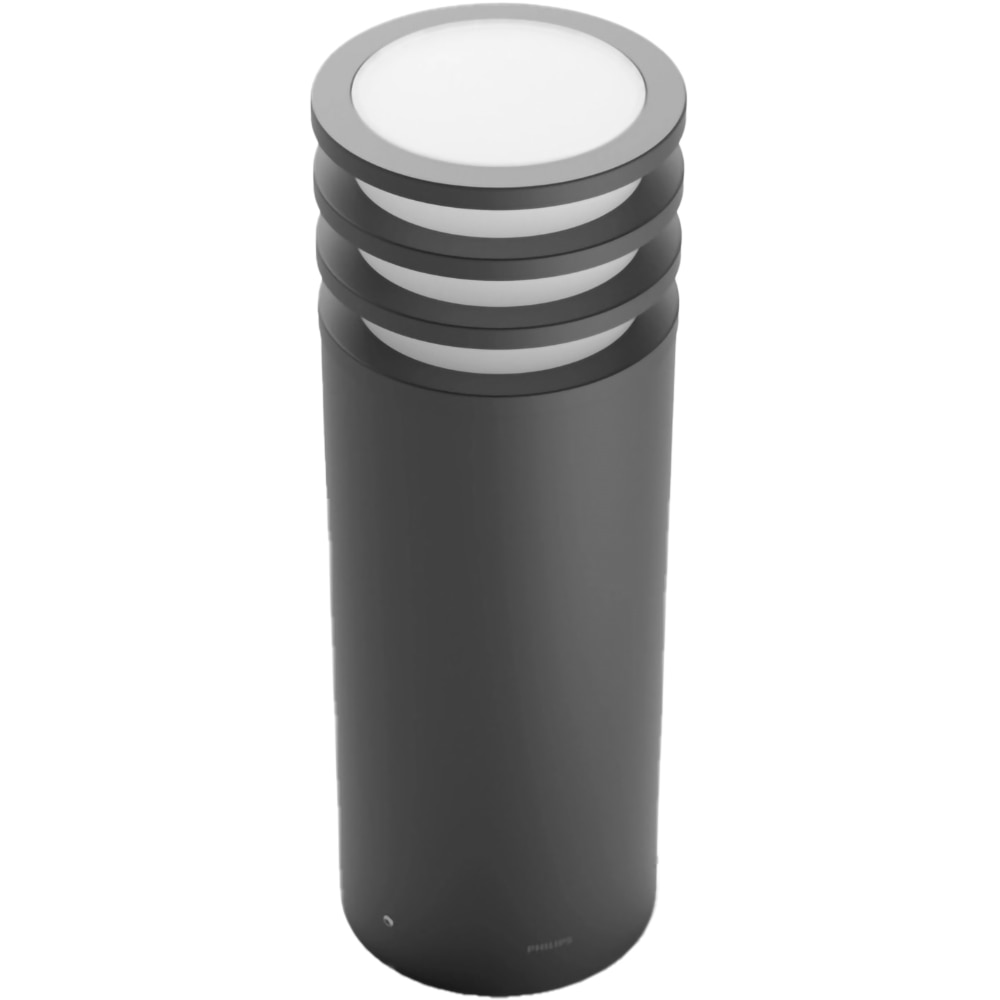 Stalp LED PHILIPS HUE 8718696166055, 9W, 806lm, IP44, antracit