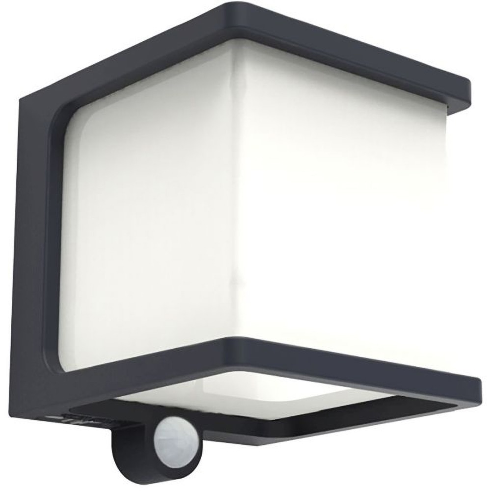 Aplica de exterior LUTEC LTC-6940101125, LED, 7.5W, 500lm, Gri carbune