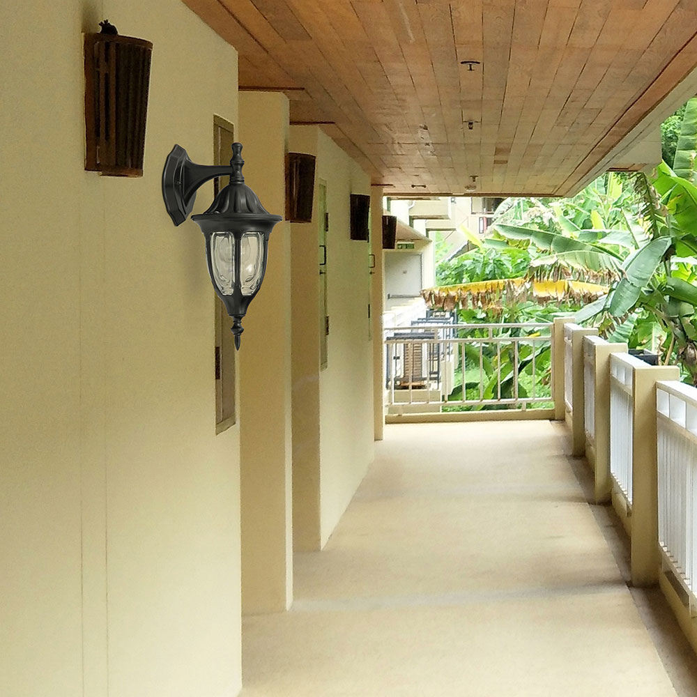 Aplica de exterior RABALUX Milano 1, E27, 60W, Negru