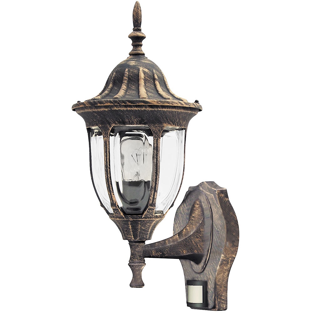 Aplica de exterior RABALUX Milano 1, E27, 60W, Auriu