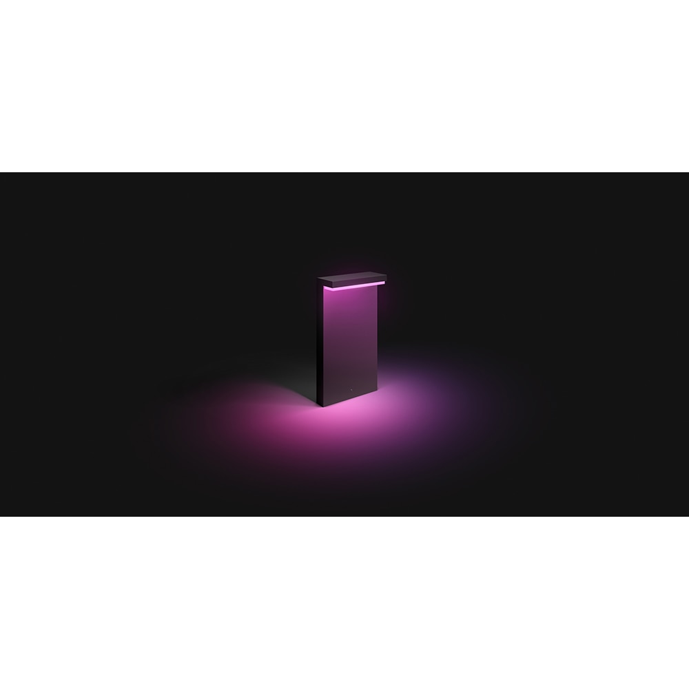 Stalp iluminat smart PHILIPS Hue Nyro, 13.5W, 1020lm, negru