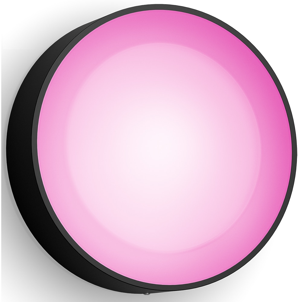 Aplica LED smart PHILIPS Hue Daylo, 15W, 1070 lm, IP44, negru