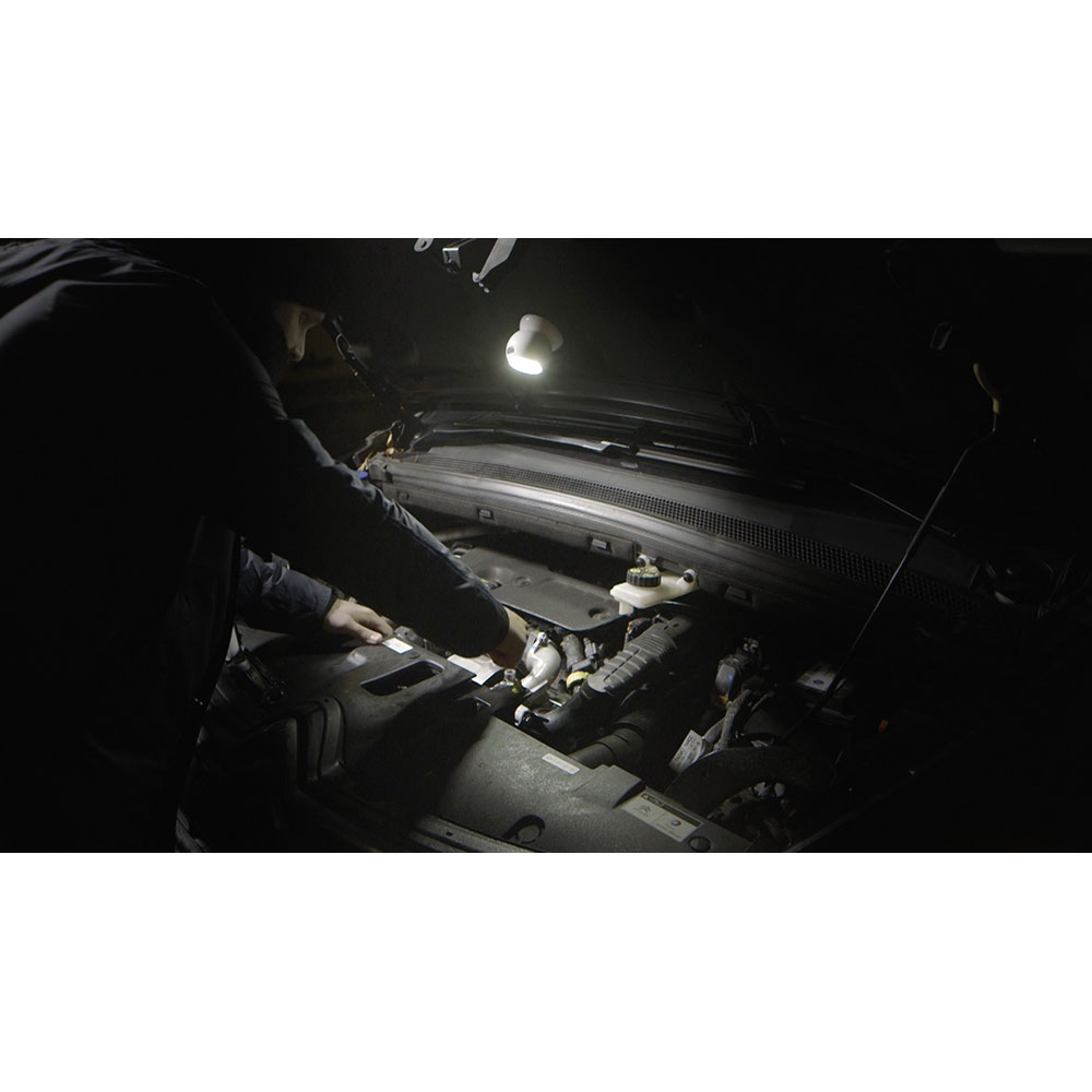 Set 2 lampi cu magnet LED MEDIASHOP HANDYLUX LIGHTBALL, 400 lumeni, 3 x AAA, alb