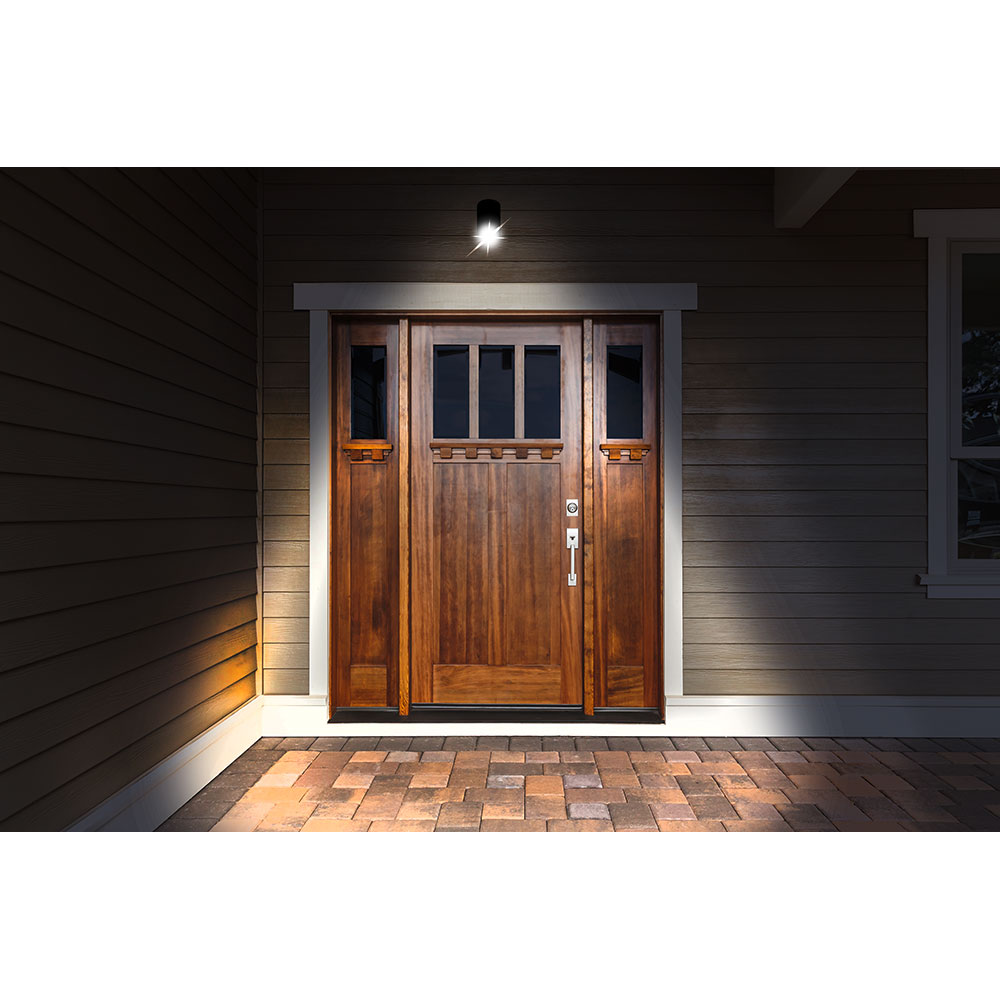 Lampa solara MEDIASHOP Panta Safe Light Solar, 4W, 250lm, IP44, negru