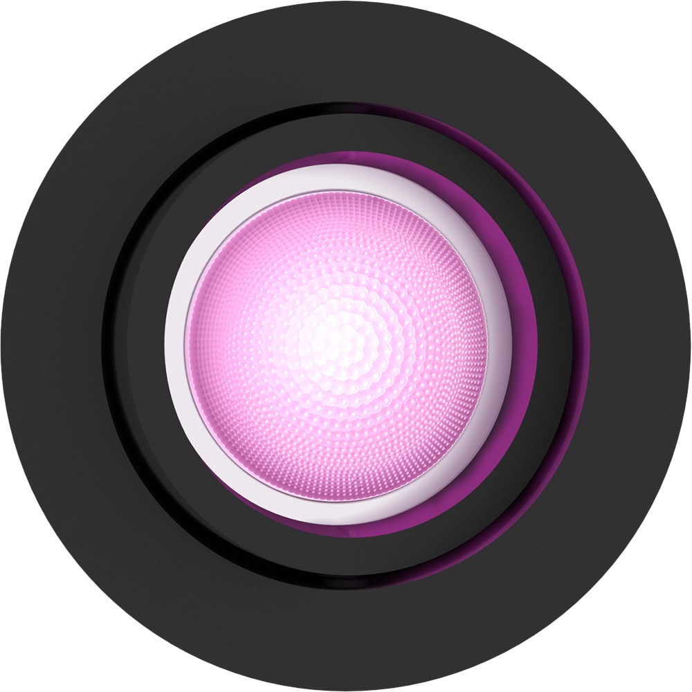 Spot LED Smart PHILIPS Hue Centura, 5.7W, 350lm, Wi-Fi, negru