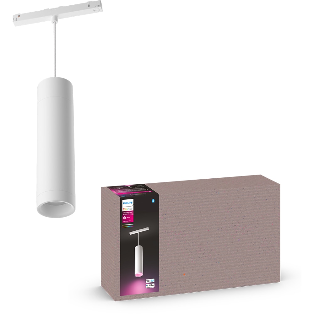 Pendul smart PHILIPS HUE Perifo, 5.2W, LED, RGB, negru