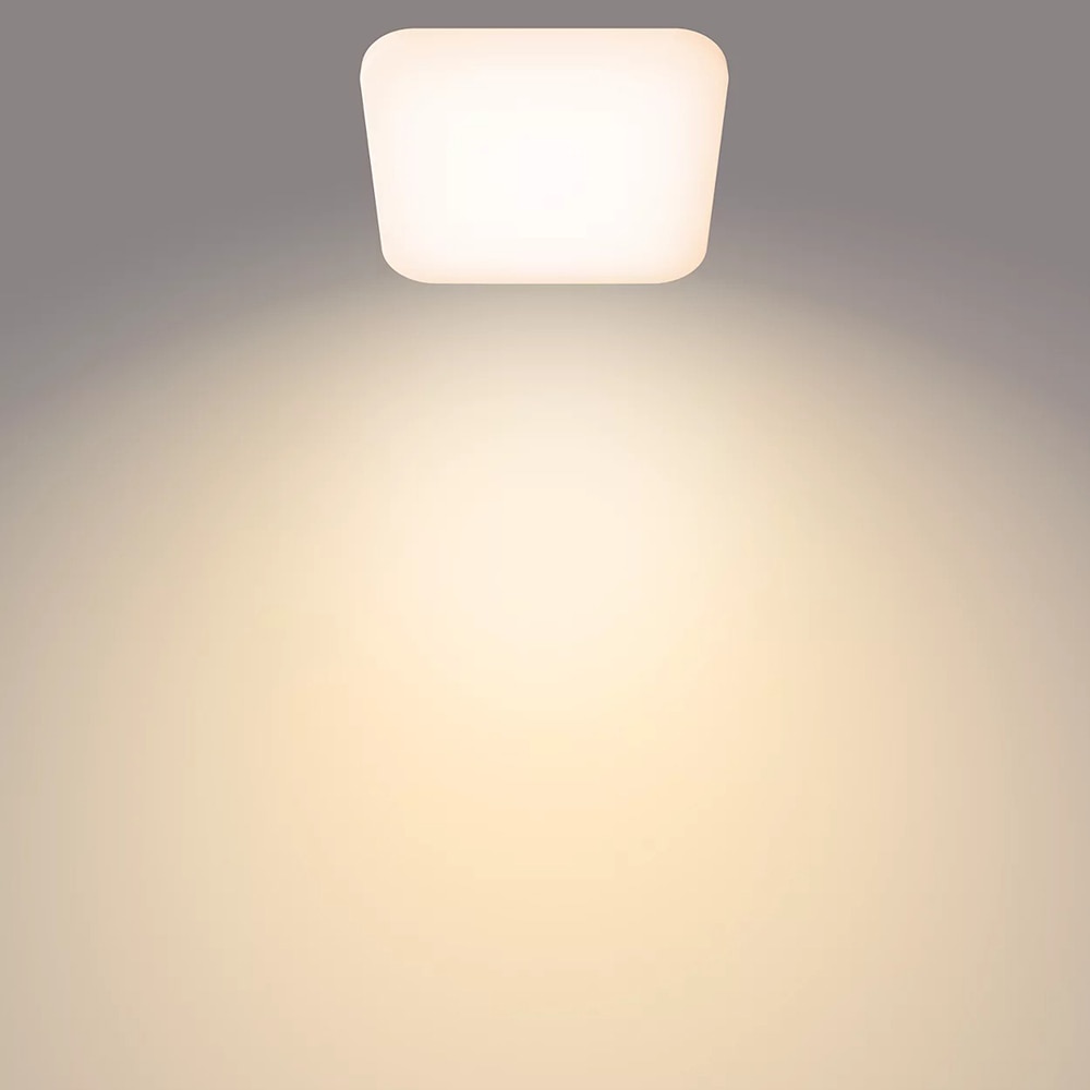 Plafoniera LED PHILIPS Mauve 8718696162804, 17W, 1700lm, lumina calda, alb