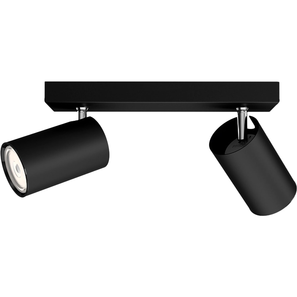 Spot PHILIPS myLiving Kosipo 8718696164907, 2 x 5.5W, negru 