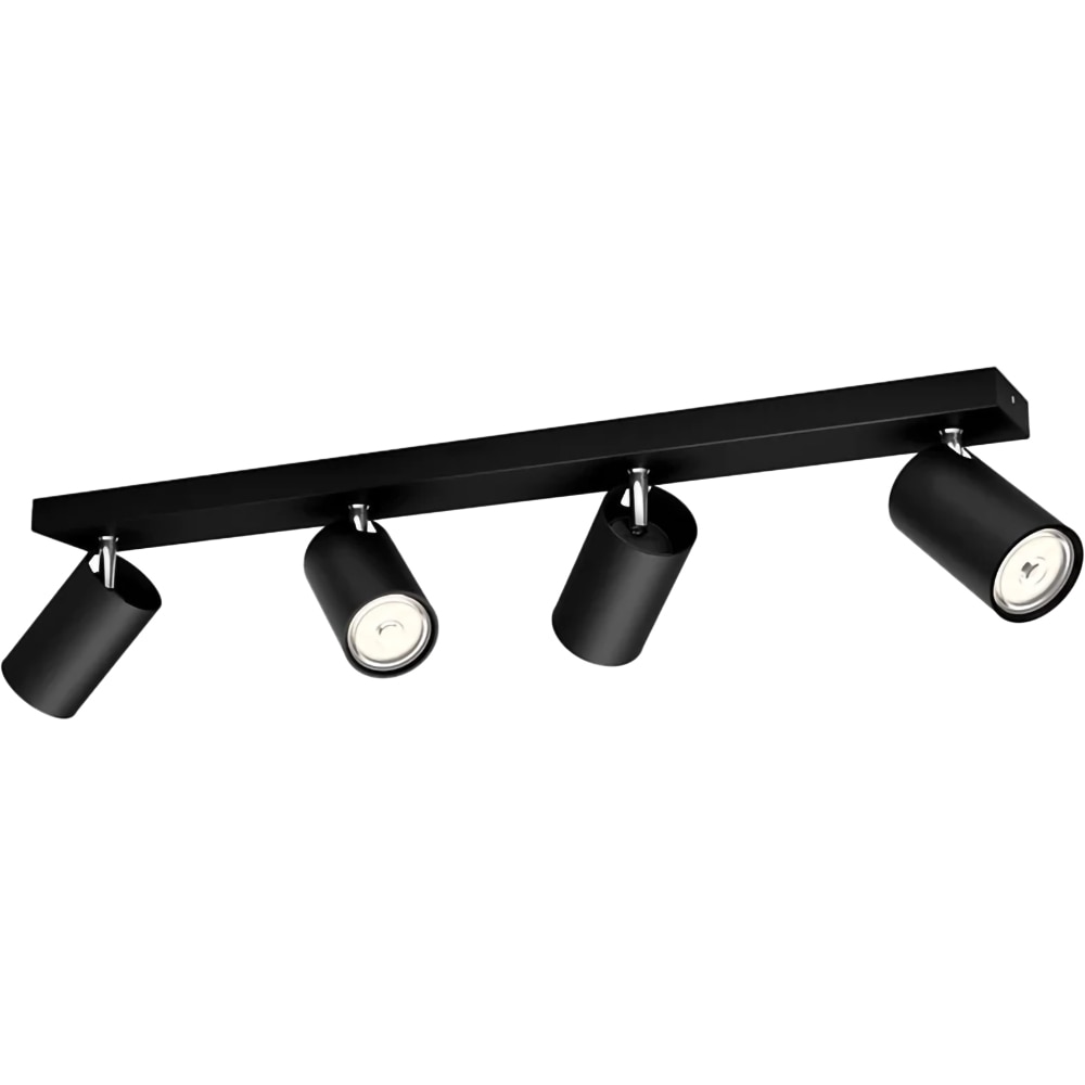 Spot PHILIPS myLiving Kosipo 8718696164945, 4 x 5.5W, negru 