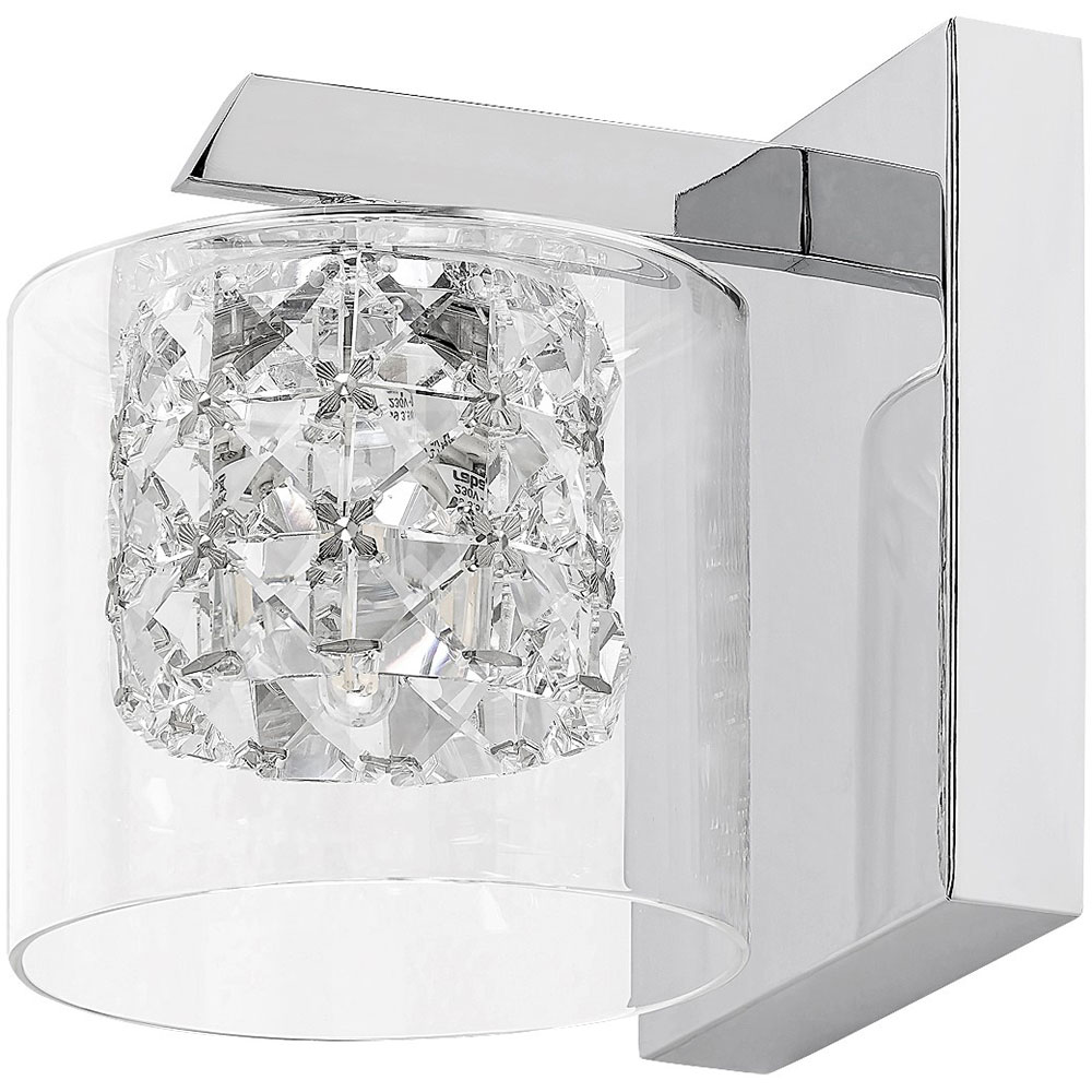 Aplica RABALUX Duchess, 40W, G9, IP20, Argintiu