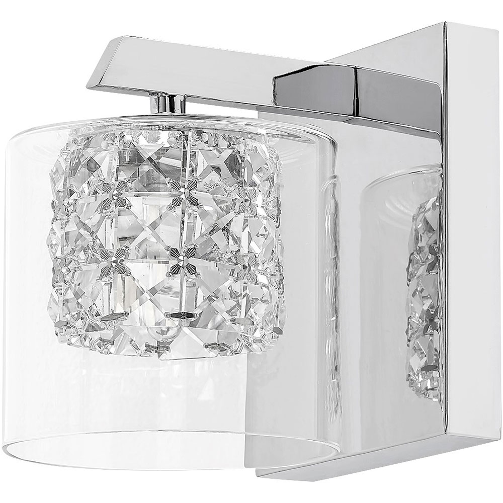 Aplica RABALUX Duchess, 40W, G9, IP20, Argintiu