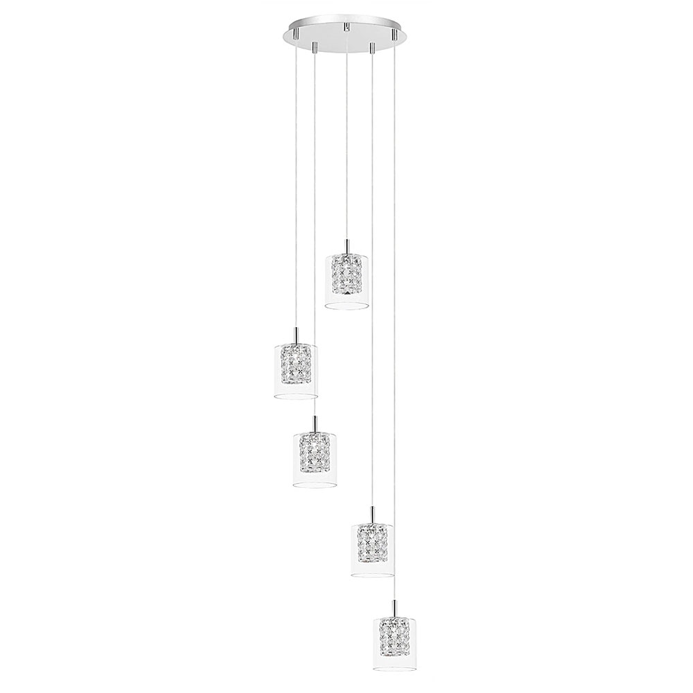 Pendul RABALUX Duchess, 40W, G9, Chrom