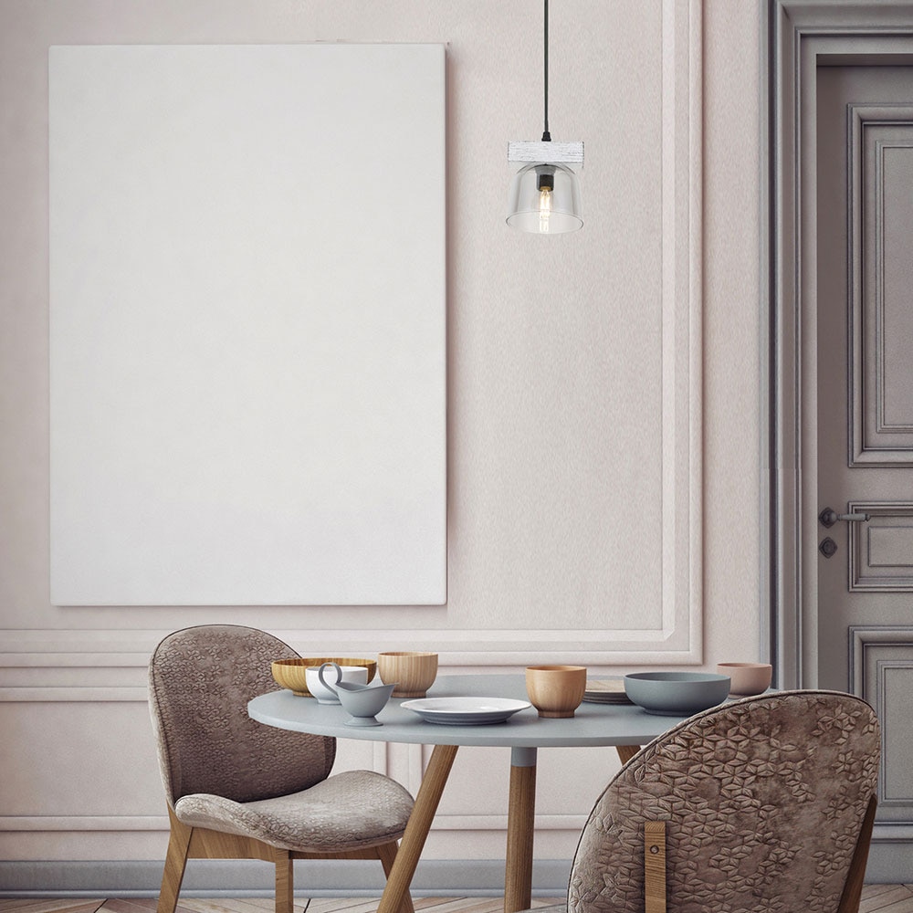 Pendul RABALUX Cardamon, 40W, E14, Maro inchis