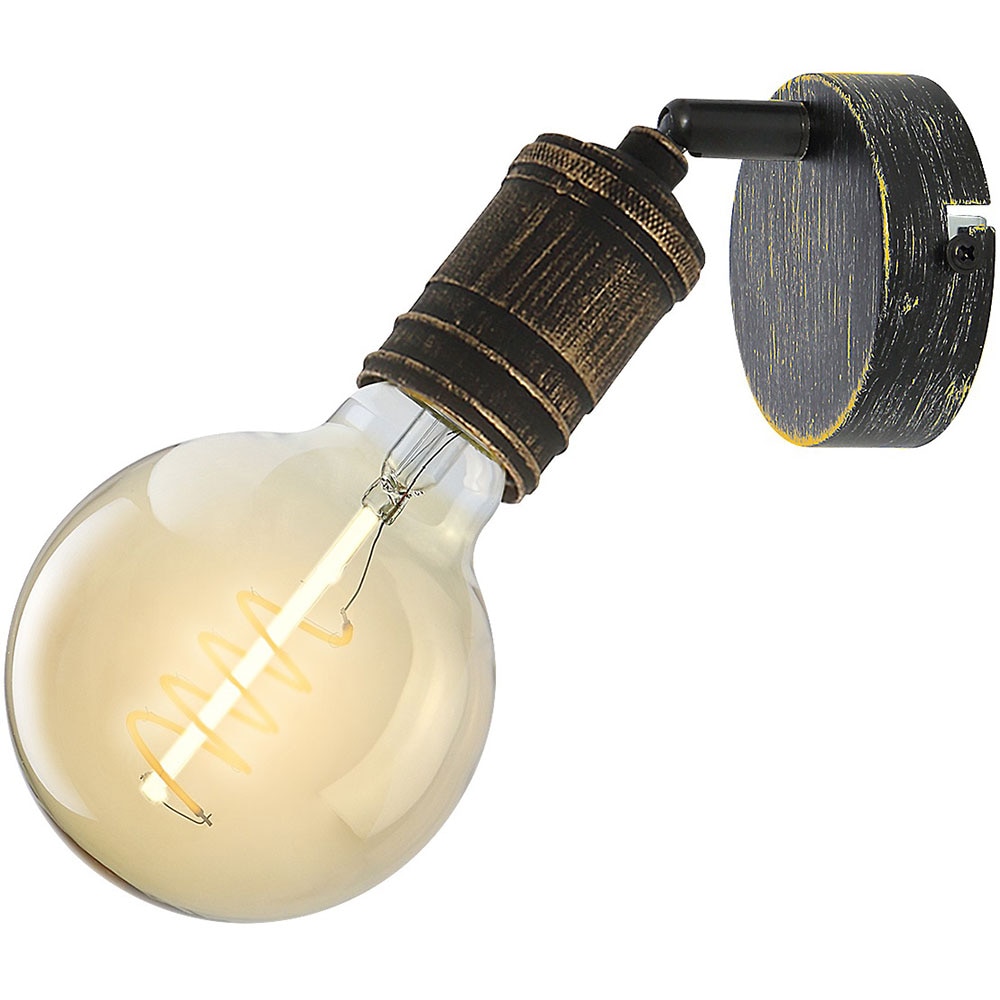 Aplica RABALUX Fidel, 25W, E27, IP20, Auriu