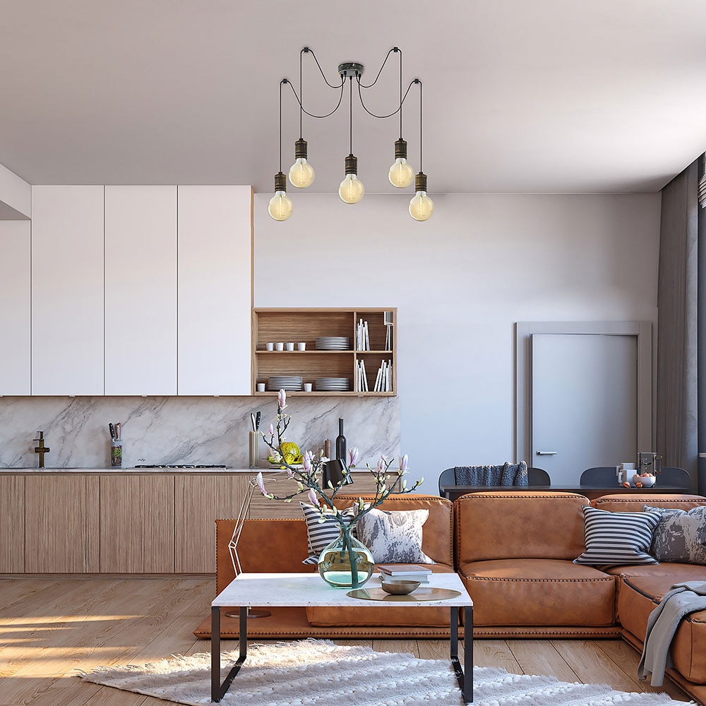 Pendul RABALUX Fidel, 25W, E27, Auriu