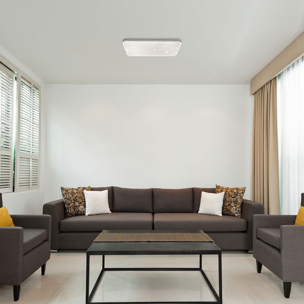 Plafoniera RABALUX Oscar, 36W, LED, IP20, Argintiu