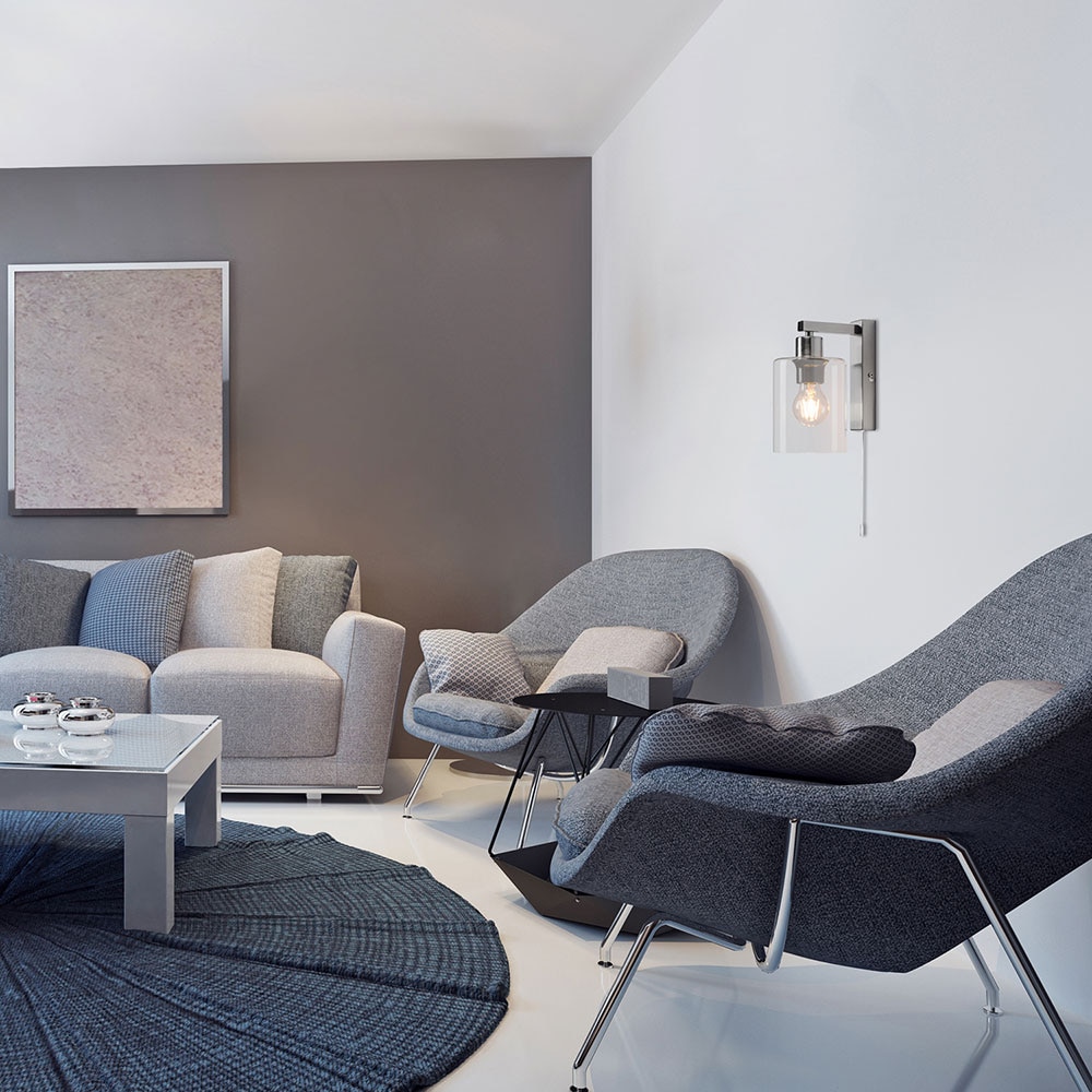 Aplica RABALUX Miroslaw, 40W, E27, IP20, Argintiu