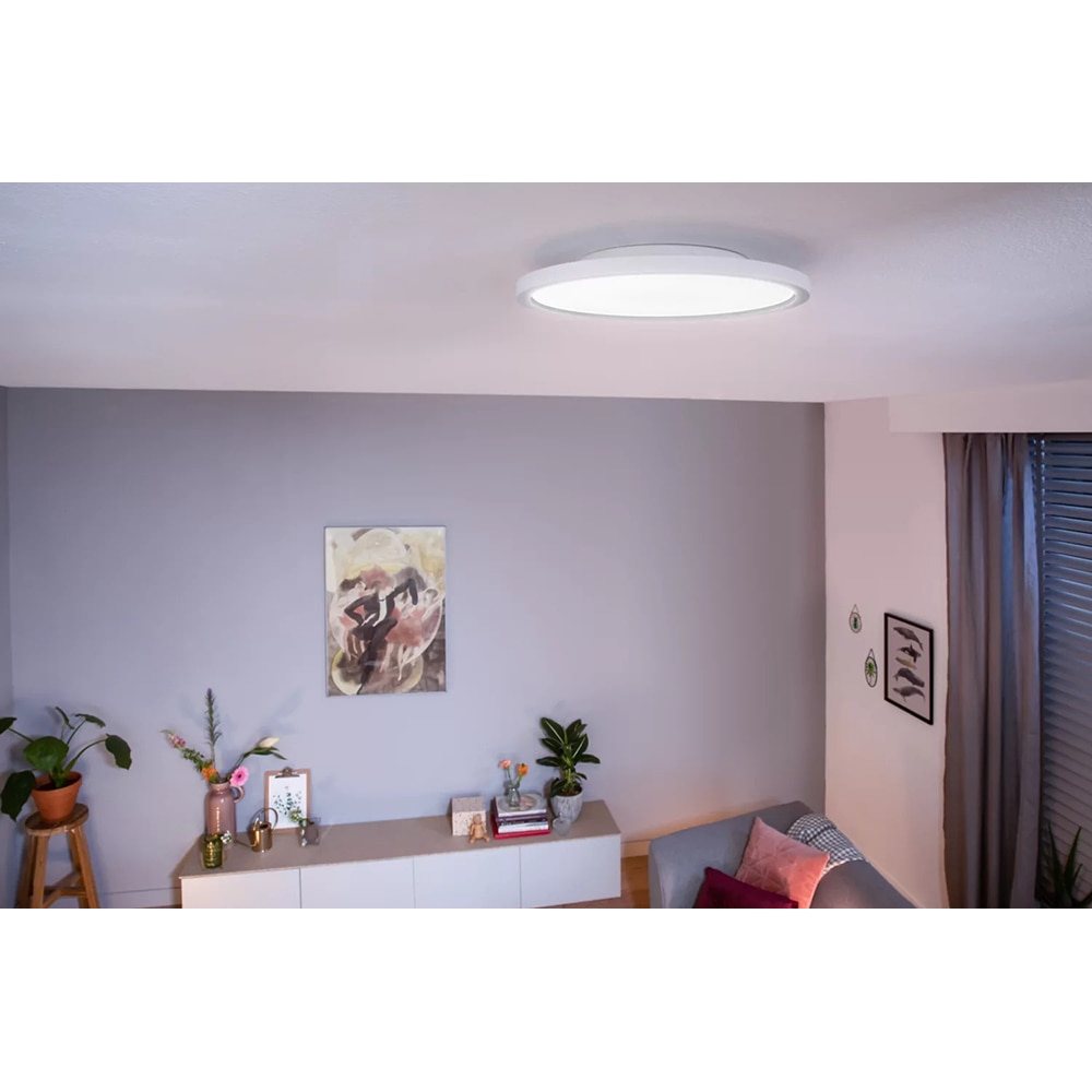Plafoniera LED PHILIPS HUE 8719514382688, 24.5W, 2450lm, Wi-Fi, Alb