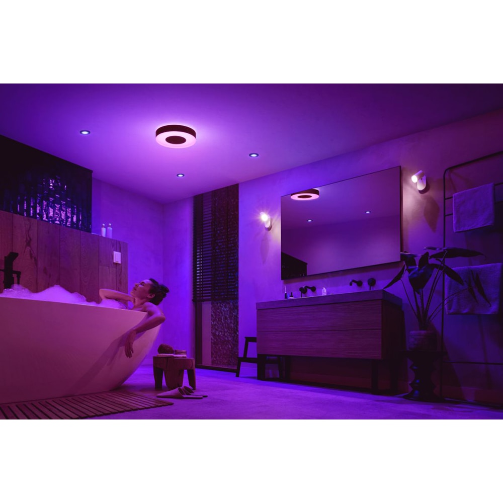 Plafoniera LED Smart PHILIPS Hue 8719514452251, 33.5W, 2350lm, Wi-Fi, RGB, alb