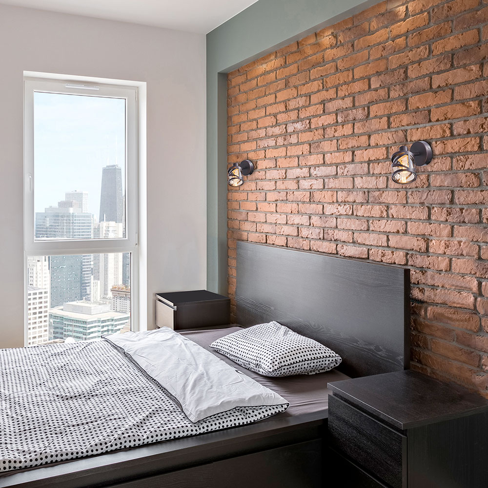 Aplica RABALUX Oberon, E14, IP20, 40W, Maro