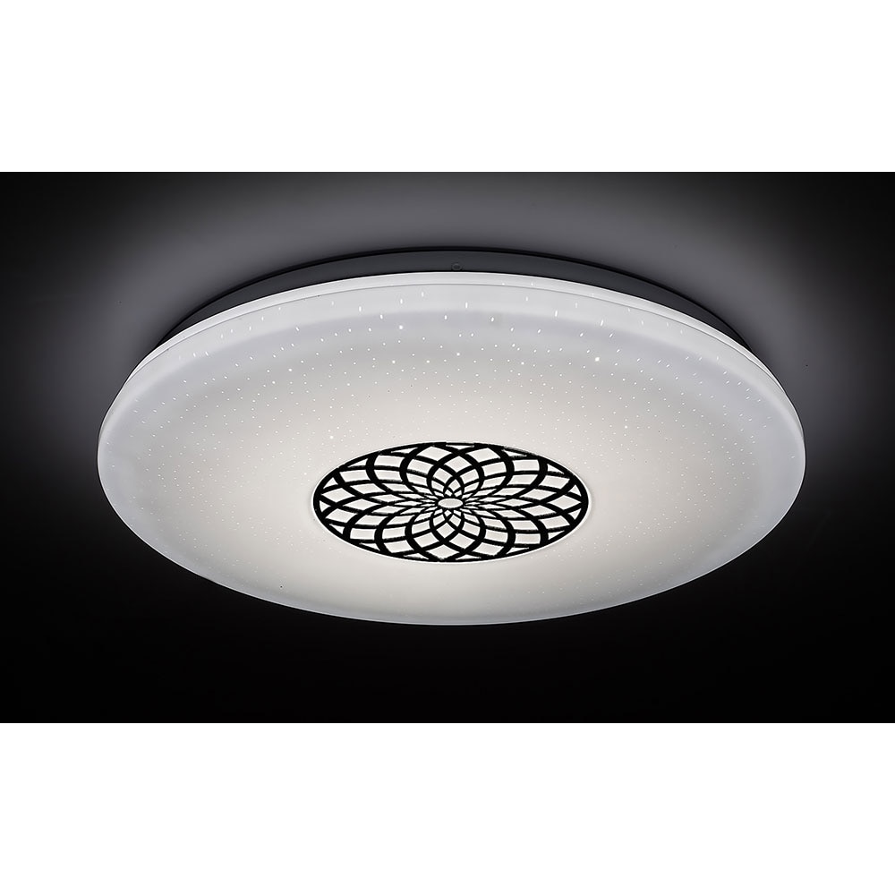 Plafoniera RABALUX Ophelia,  24W, LED, IP20, Argintiu