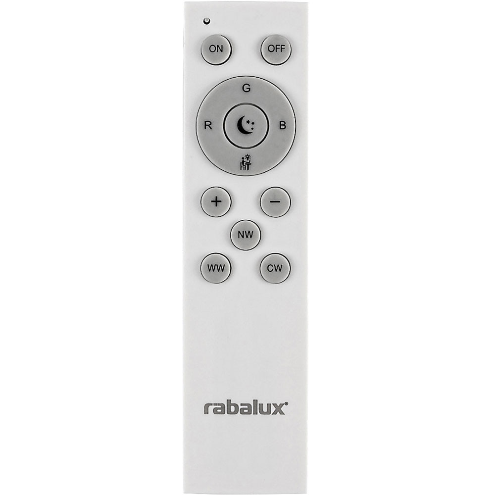 Plafoniera RABALUX Ophelia, 40W, LED, IP20, Argintiu