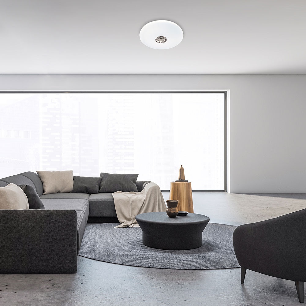 Plafoniera RABALUX Ophelia, 40W, LED, IP20, Argintiu