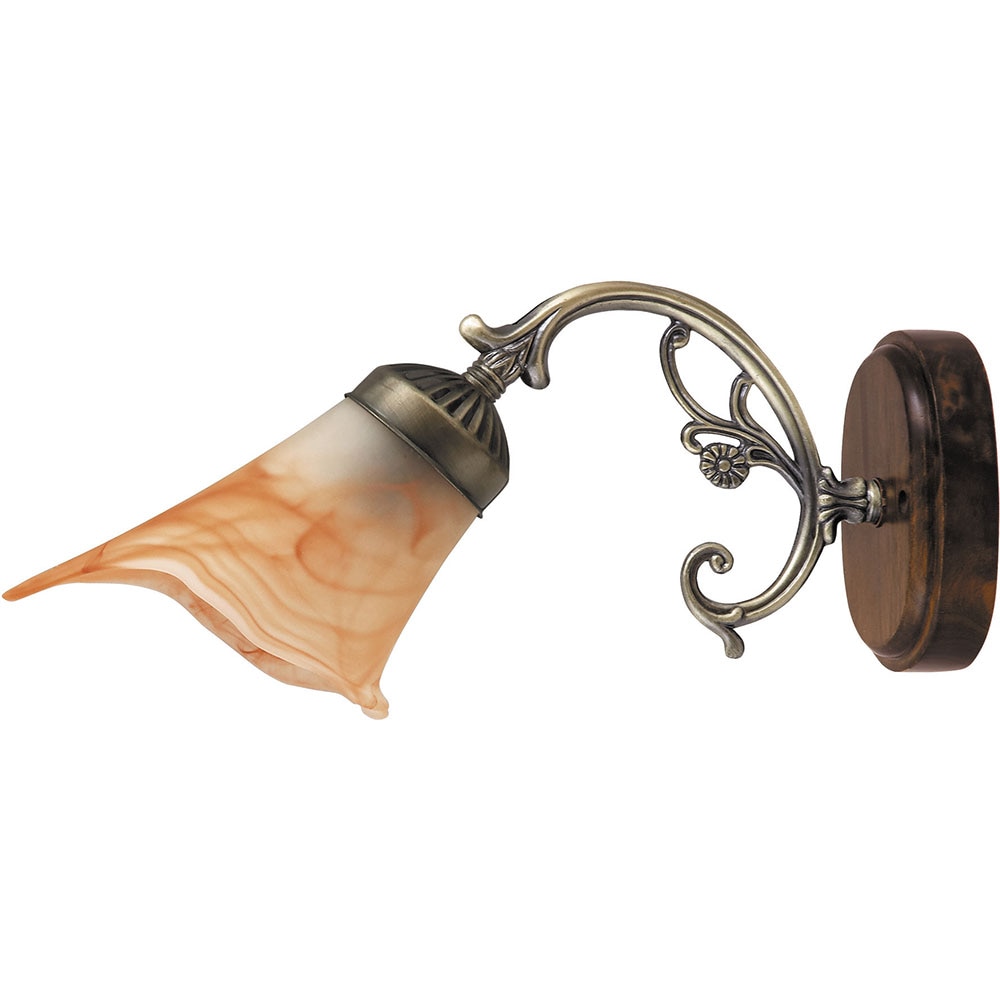 Aplica RABALUX Rustic 3, 40W, E14, IP20, Bronz