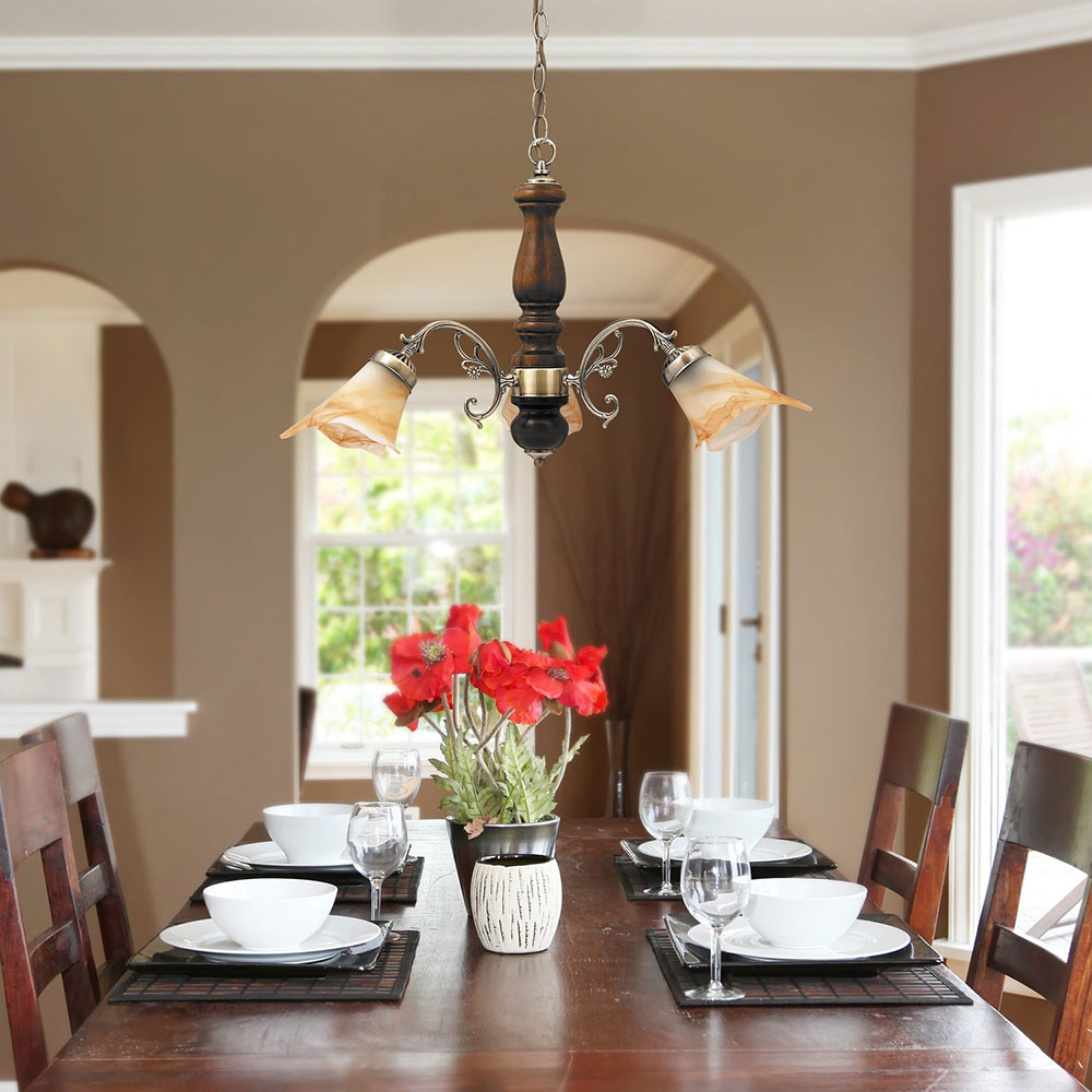 Candelabru RABALUX Rustic, 40W, E14, Bronz