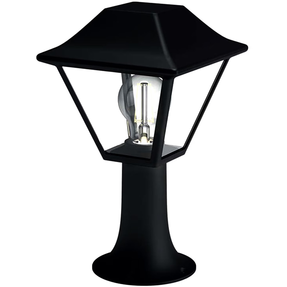 Stalp pentru iluminat exterior PHILIPS Alpenglow, E27, 60W, negru