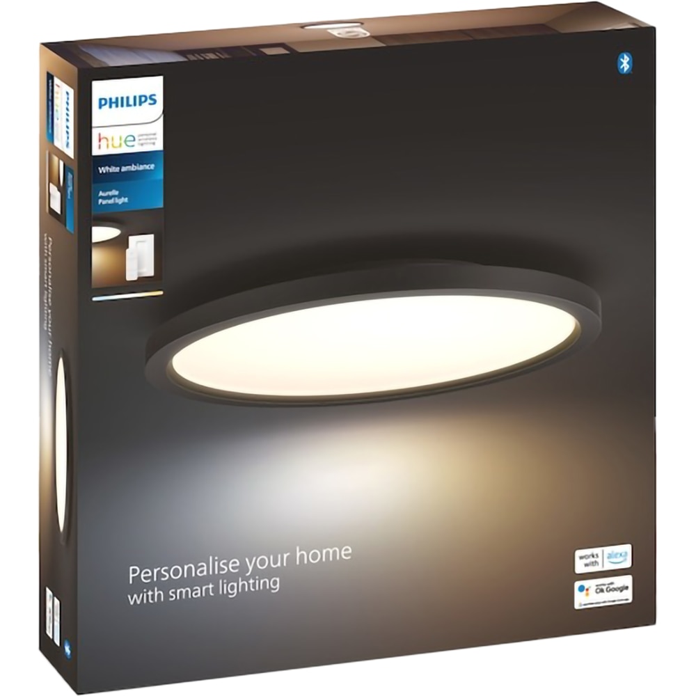 Plafoniera LED PHILIPS HUE 8720169159075, 21W, 2450lm, Wi-Fi, Negru