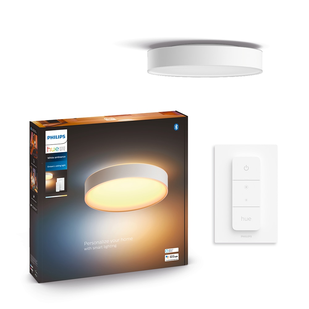 Plafoniera LED Smart PHILIPS Hue Enrave, 33.5W, 4300lm, Wi-Fi, alb