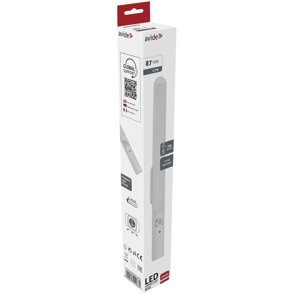 Lampa LED dulap AVIDE, 0.7W, 3000K, 87lm, alb