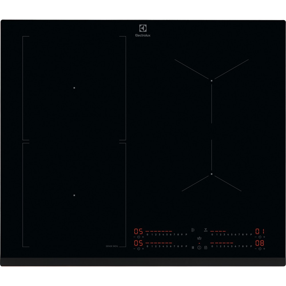 Plita incorporabila ELECTROLUX CIS62450, Inductie, 4 arzatoare, Touch control, negru